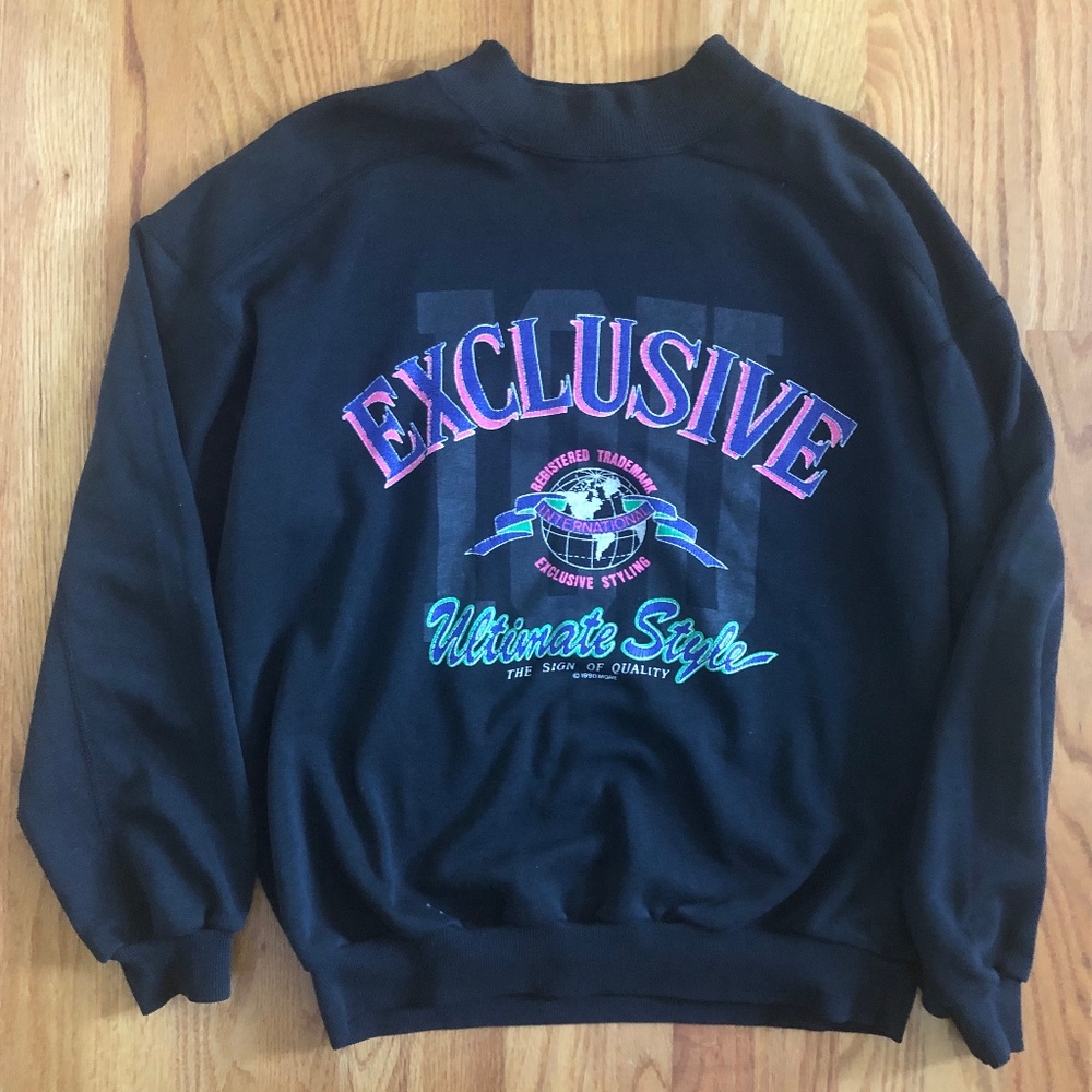 I.O.U. 1990 Vintage 90s Crewneck Sweatshirt